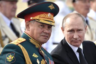 Sergej Šojgu i Vladiir Putin