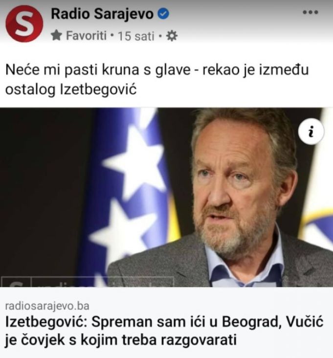 Bakir Izetbegović (Foto: Radiosarajevo.ba)