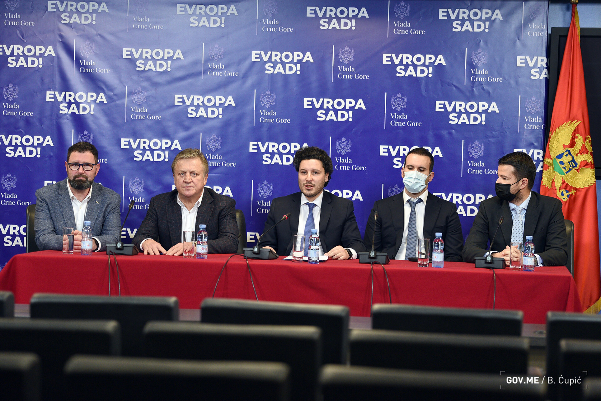 Sa konferencije za medije, FOTO: Vlada Crne Gore