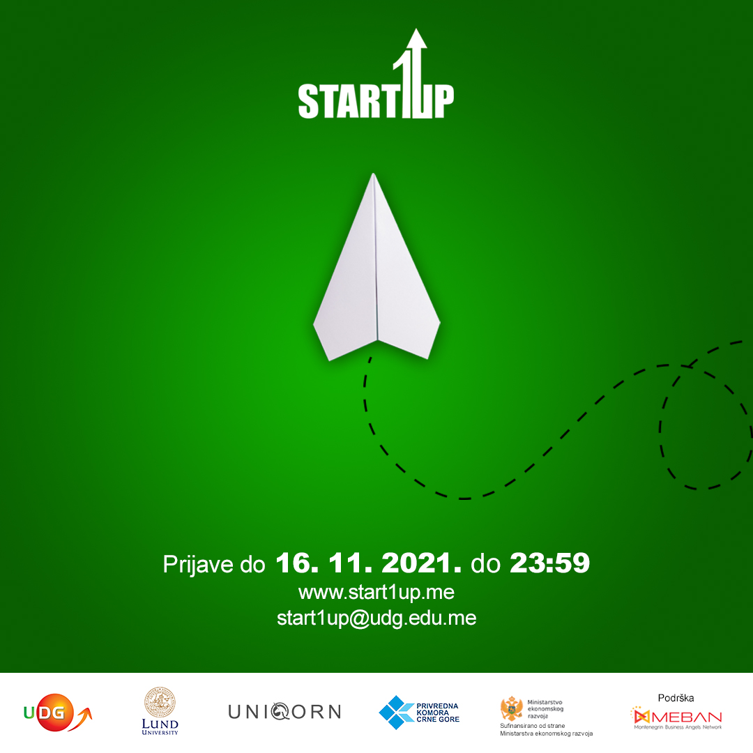 Start1UP je inovativni program predakceleracijske podrške sa ciljem konverzije preduzetničkih ideja u uspješne startupove