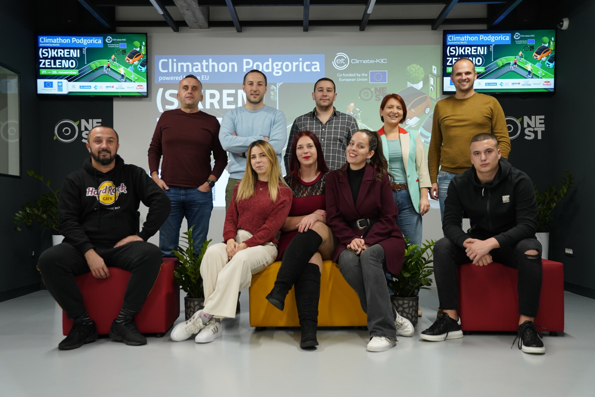 NVO Gnijezdo i Climathon tim