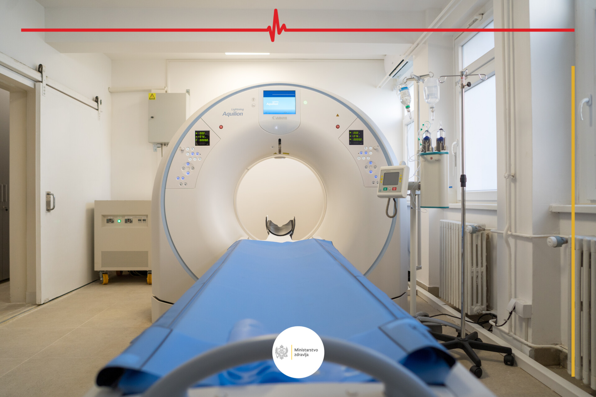 Porodica Abazović donirala CT skener Domu zdravlja Ulcinj