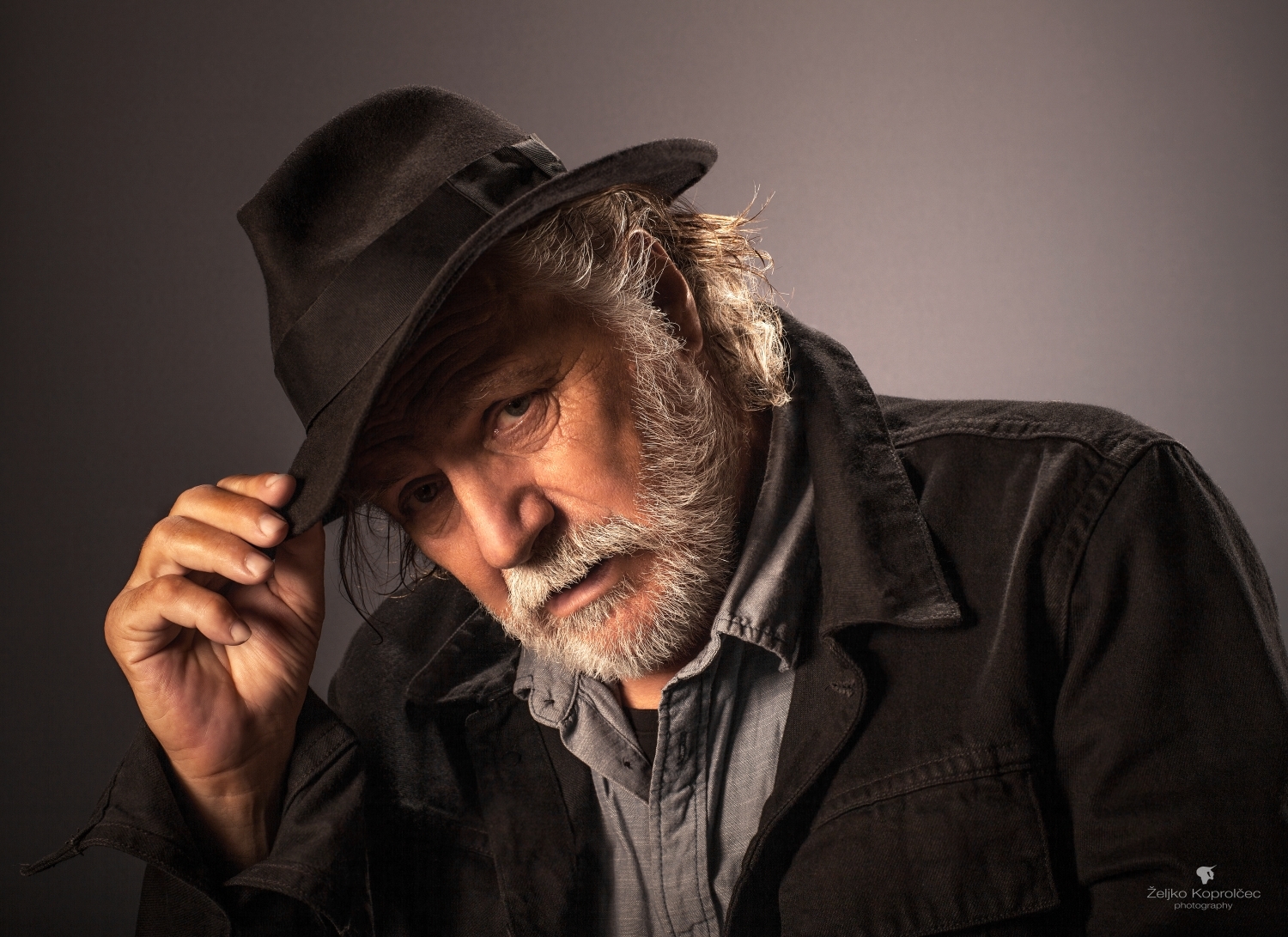 Rade Šerbedžija dio je Edovog albuma; Foto: Željko Koprolčec