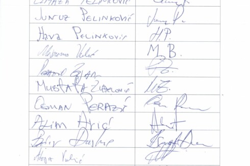 Potpisi podrške protesta za put R 29