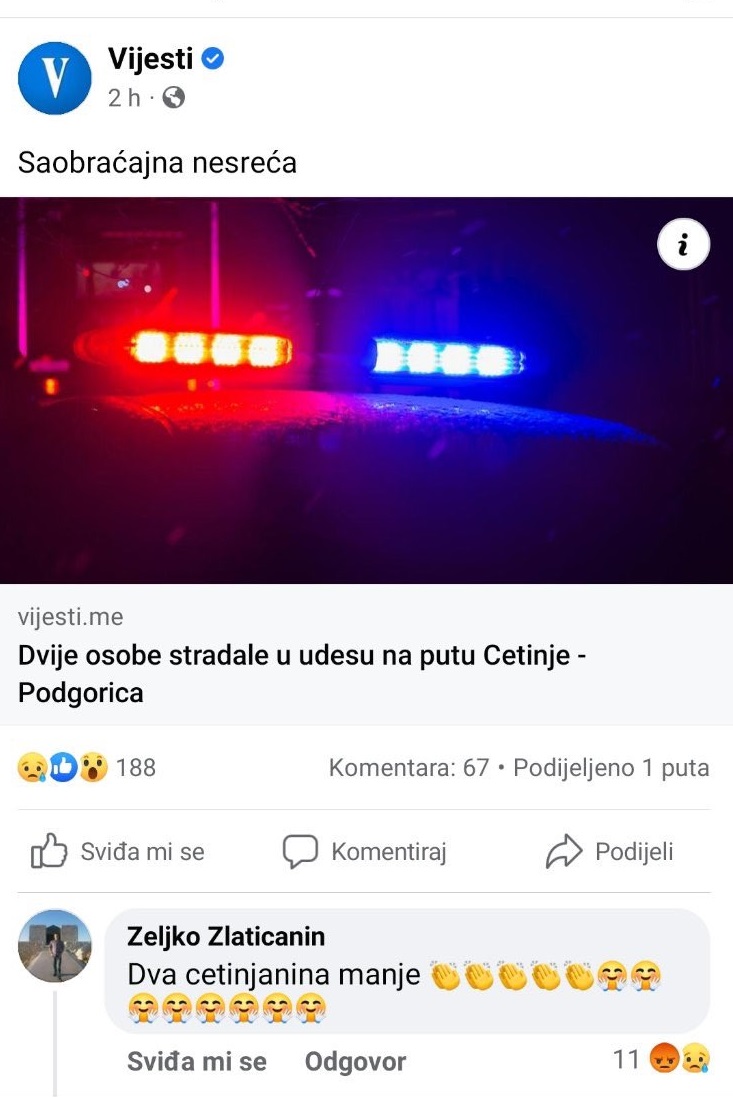 Foto: Twitter/Zeković