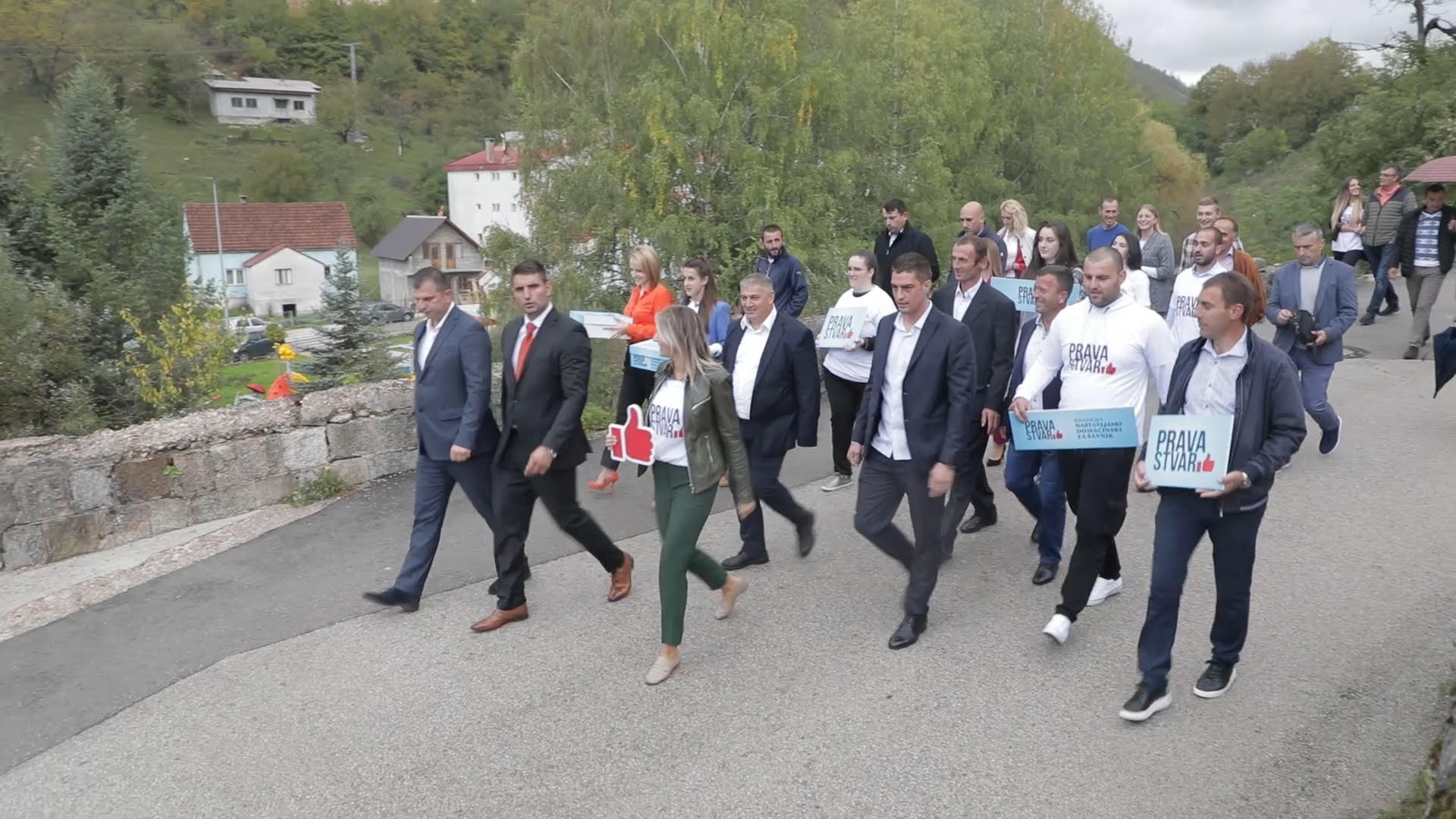 PRAVA STVAR, Koalicija Nastavljamo domaćinski – DPS, SD