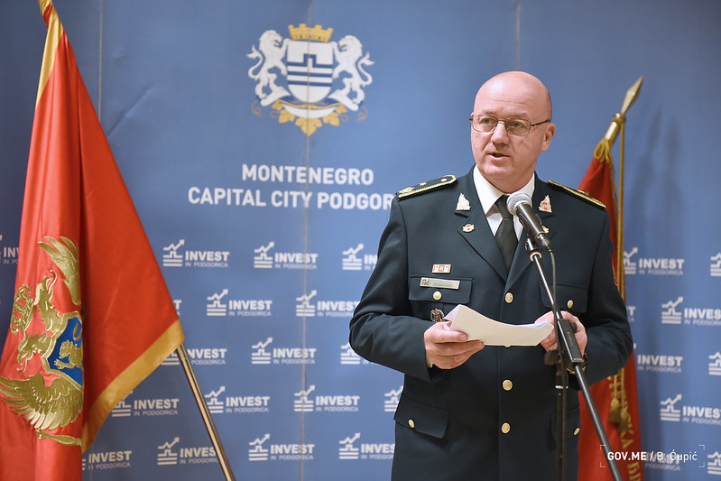 General Zoran Lazarević; Foto: Vlada Crne Gore