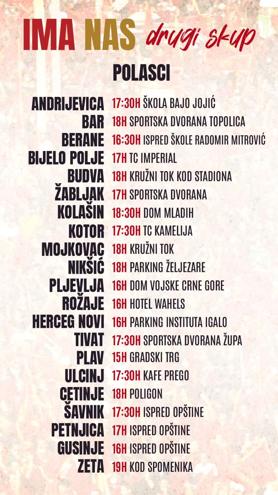 Foto: Pokret "Ima nas"