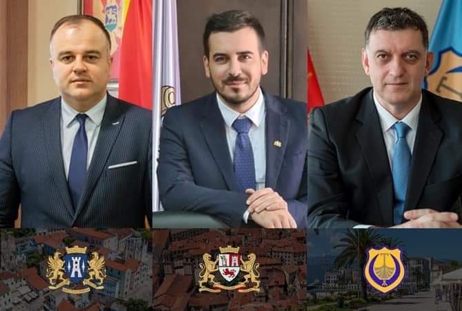 Stevan Katić, Vladimir Jokić, Željko Komnenović (Foto: Bokanews)