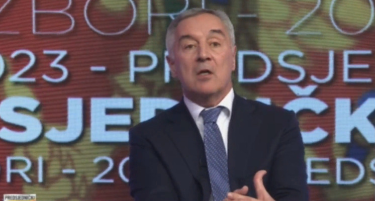 Milo Đukanović (Foto: Printscreen)