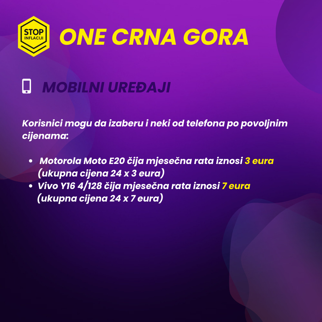 One Crna Gora