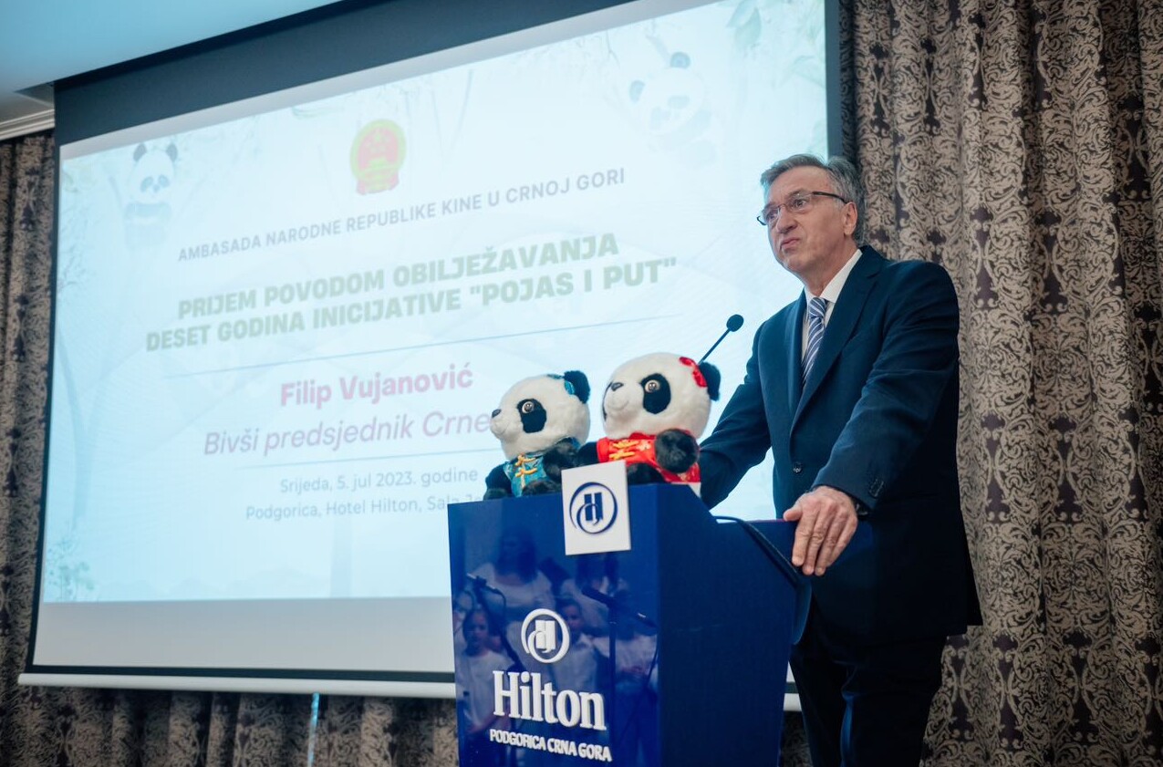 Filip Vujanović, Foto: Ambasada Kine