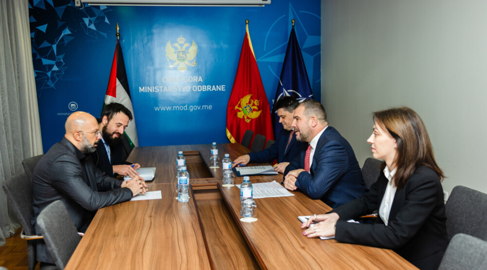 Krapovic sa ambasadorom Palestine
