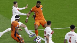 Kodi Gakpo; Foto: EPA-EFE/ROBERT GHEMENT