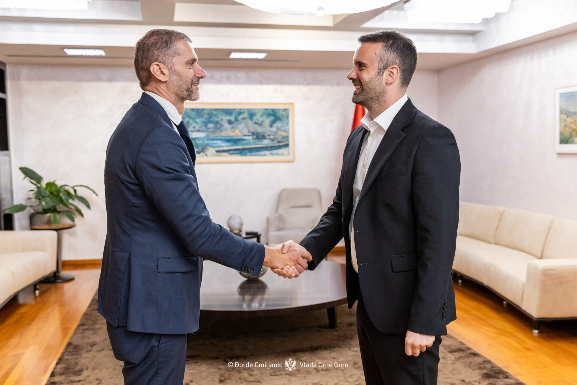 Čedomir Fuštić i Milojko Spajić 