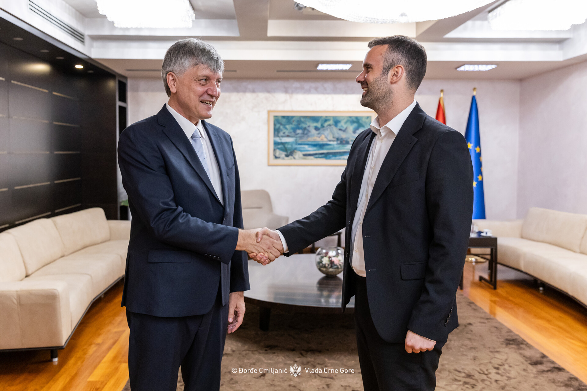 Jovan Mirković i Milojko Spajić 
