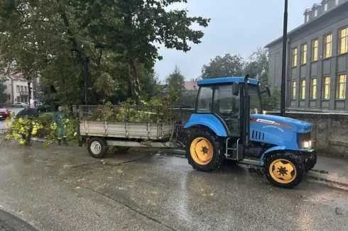 Nevrijeme na Cetinju/ Foto: Prijestonica
