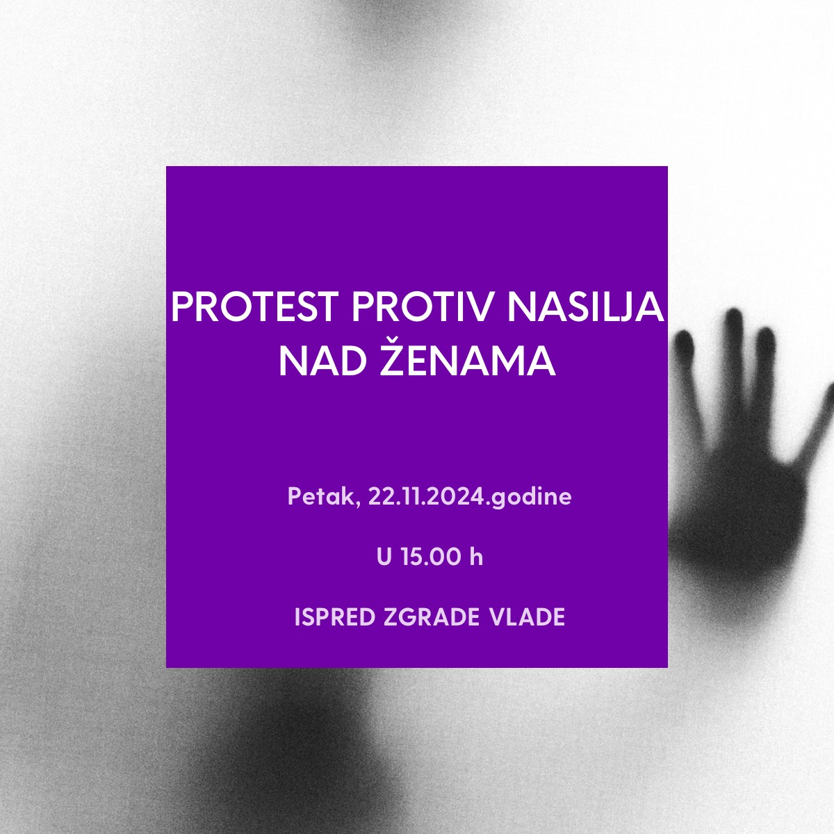 Najava protesta