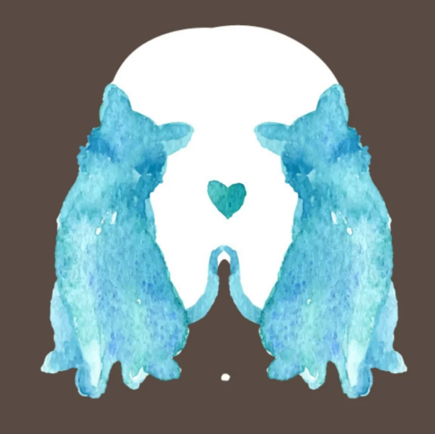 Ako ste prvi vidjeli mačke kada ste pogledali ovu ilustraciju, vi ste tip osobe koja je bila zaljubljena