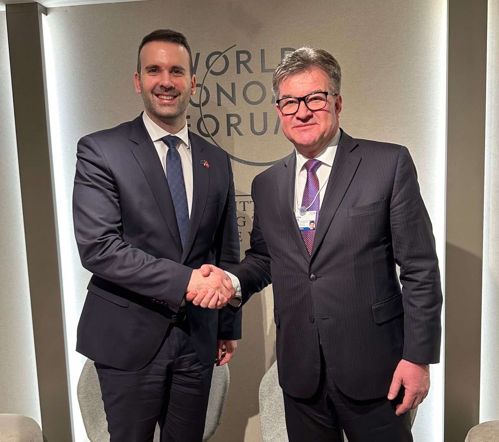 Milojko Spajić i Miroslav Lajčak, Foto: gov.me