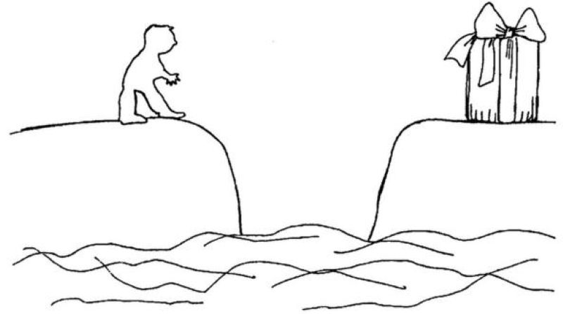 Pažljivo pogledajte crtež, nedovršen je, a vi treba da ga dovršite tako da dobijete jasnu i razumljivu fabulu