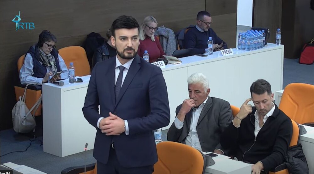 Nikola Jovanović (Foto: Printscree RTV Budva)
