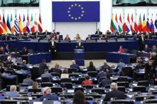 Evropski parlament, Foto: FREDERICK FLORIN/AFP