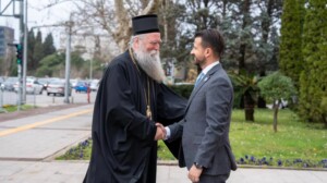 Joanikije i Milatović/ Foto: Služba za informisanje Predsjednika CG