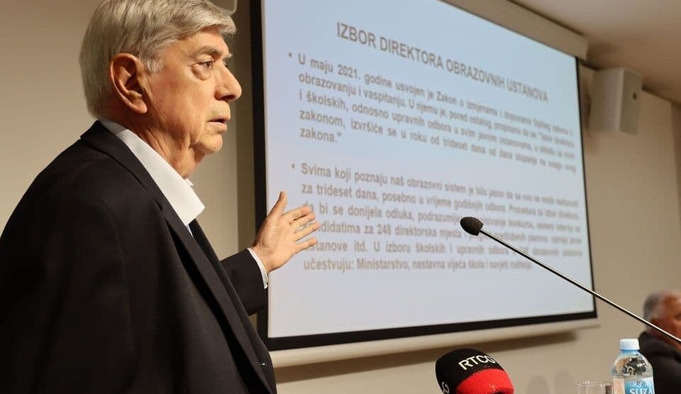 Slobodan Backović (Foto: Dragan Mijatović/Pobjeda)