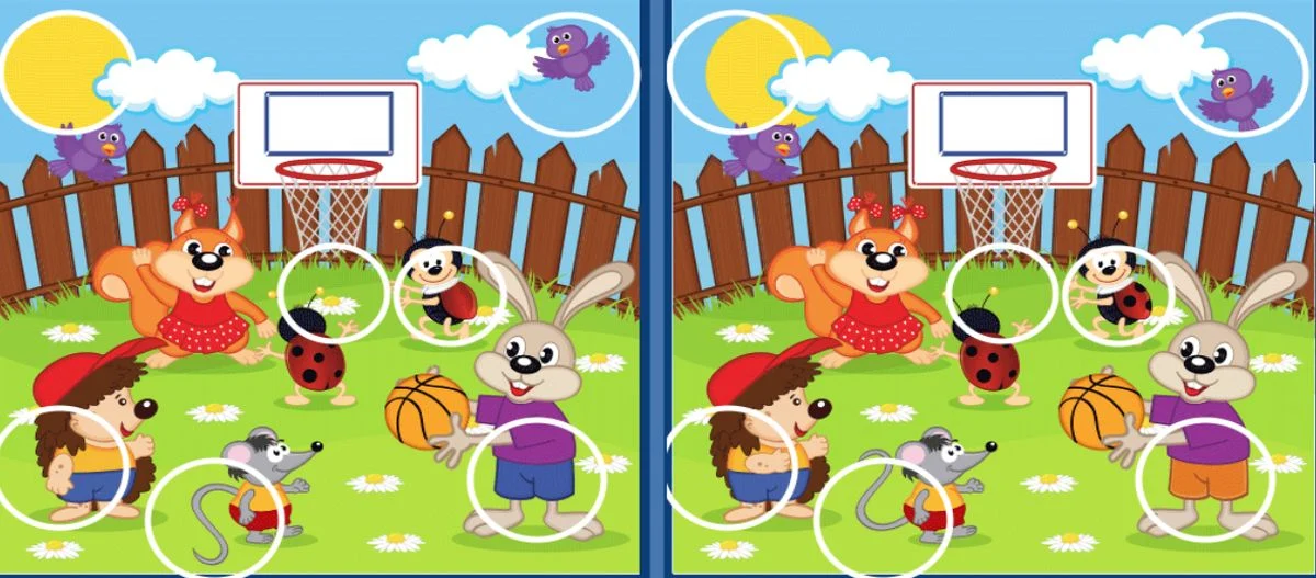 Mozgalica kao ozbiljan test fokusa: Rijetki će pronaći sedam razlika za manje od 35 sekundi