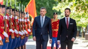 Peter Pelegrini i Jakov Milatović, Foto: Kabinet Predsjednika
