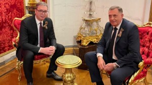 Aleksandar Vučić i Milorad Dodik, Foto: X