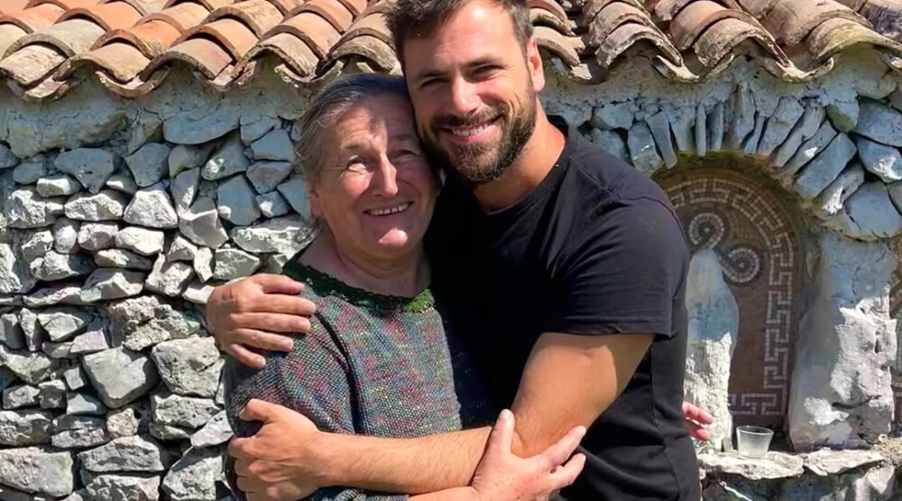 Stjepan Hauser s mamom