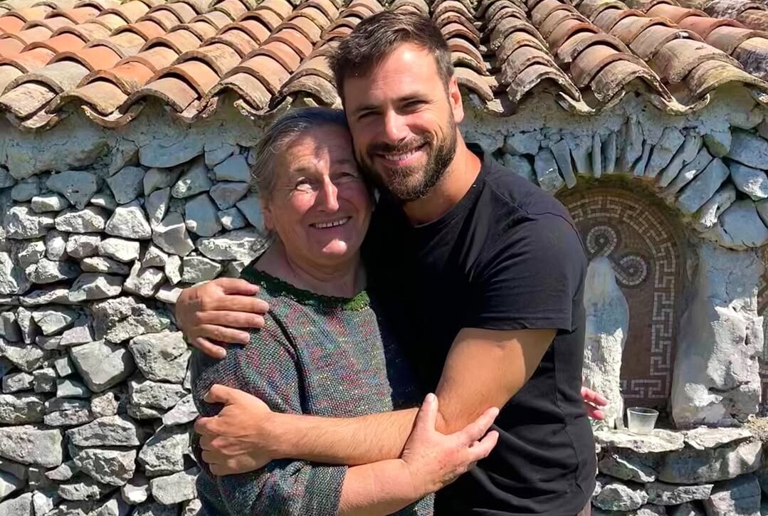 Stjepan Hauser s mamom