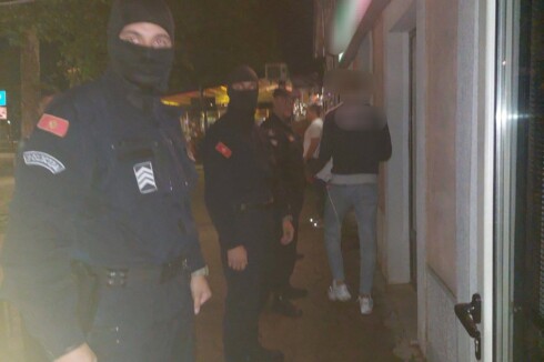 Akcija policije u Nikšiću/ Foto: UP