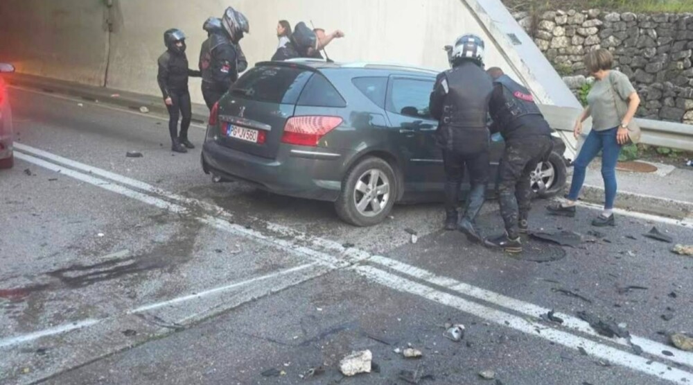 Sa mjesta nezgode/ Foto: Patrole CG
