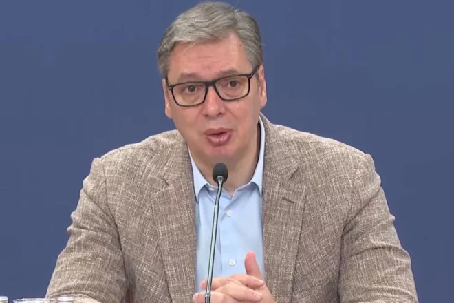 Aleksandar Vučić, Foto: Tanjug/Sceenshot