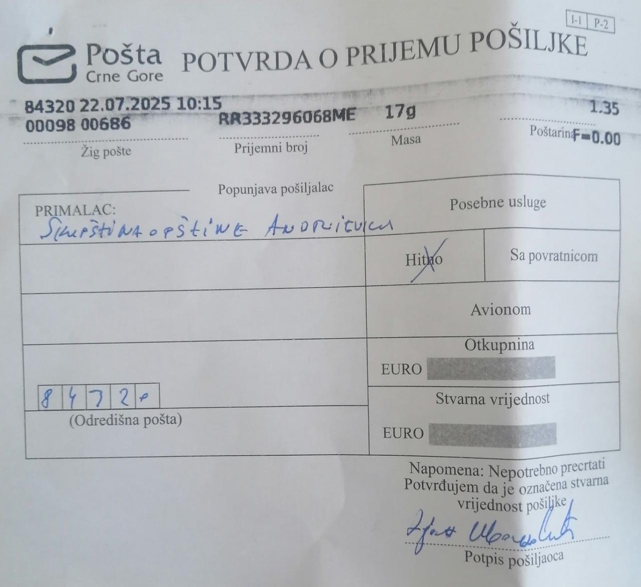 Foto: Opštinski odbor DPS Andrijevica