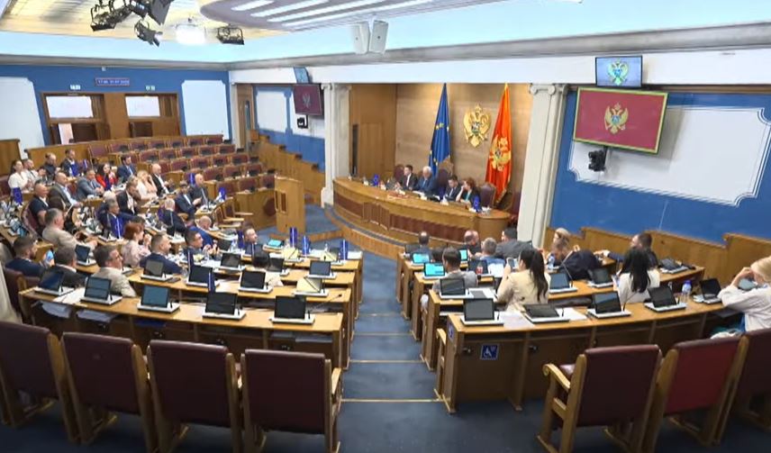 Foto: Printscreen/ Skupština Crne Gore
