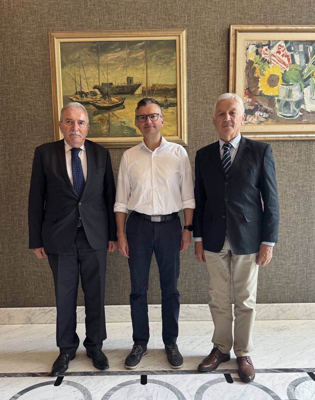 Šarec sa predstavnicima SUNBOR-a