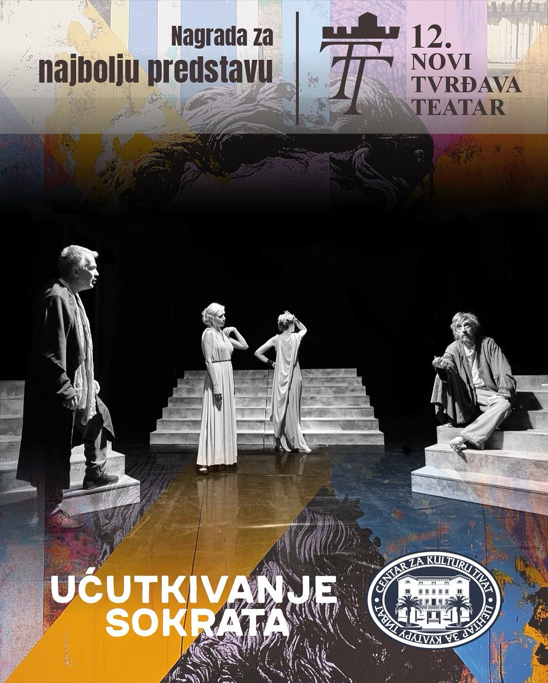 Tri nagrade za “Ućutkivanje Sokrata” na festivalu Novi Tvrđava teatar