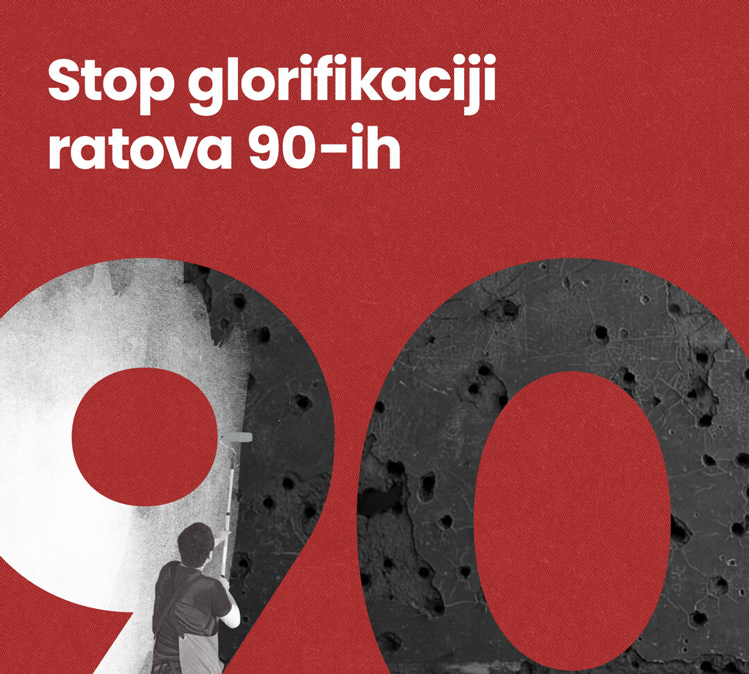 Nevladine organizacije i građanske aktivistkinje: Stop glorifikaciji ratova 90-ih