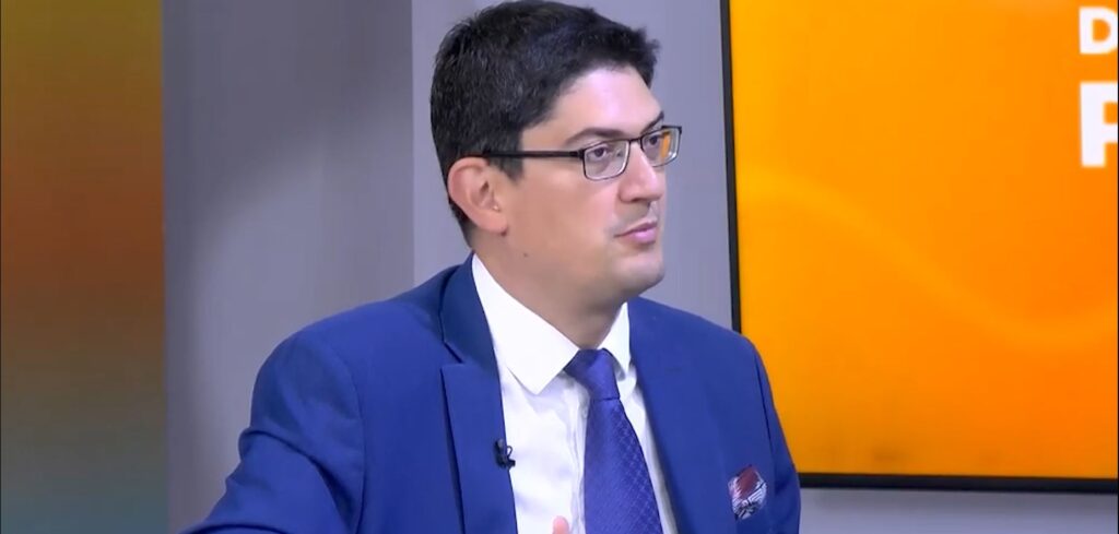 Miloš Vukčević; foto: Gradski.me Screenshot