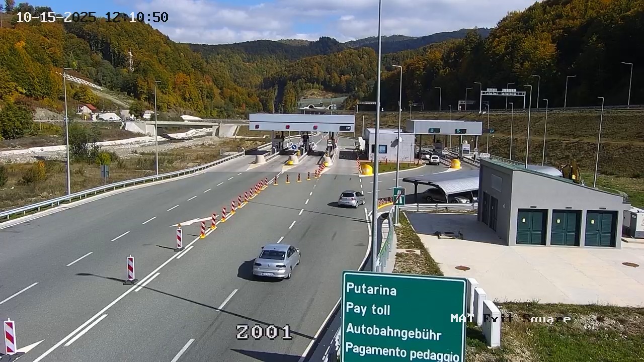 Pratite stanje na graničnim prelazima, auto-putu i tunelu Sozina