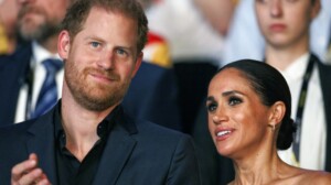 Princ Hari i Megan Markl; Foto: EPA/Christopher Neundorf