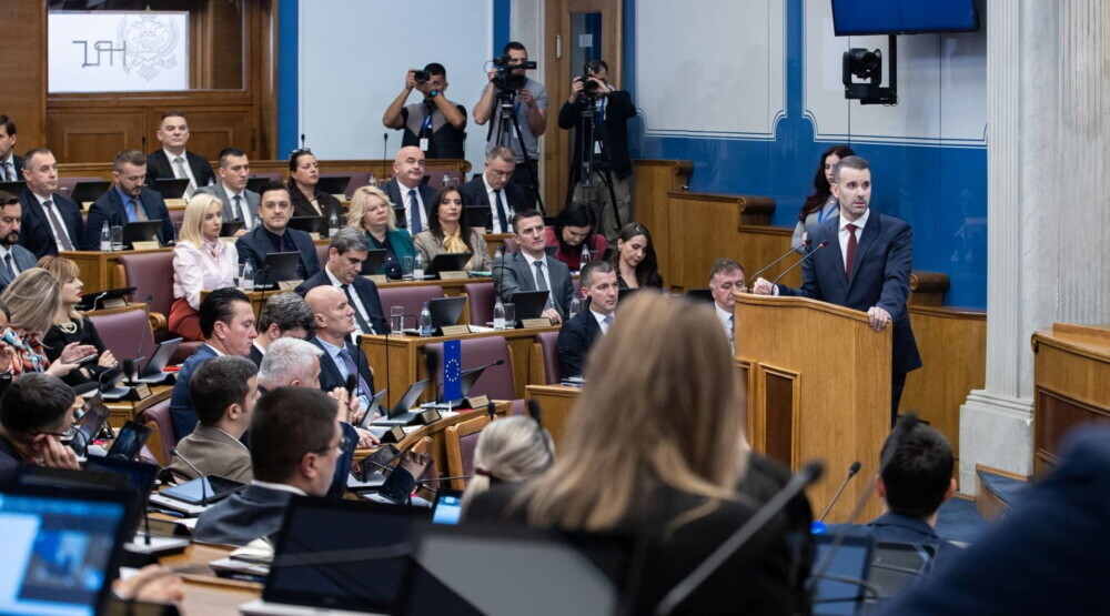 Milojko Spajić: (Foto: Skupština Crne Gore Arhiva)