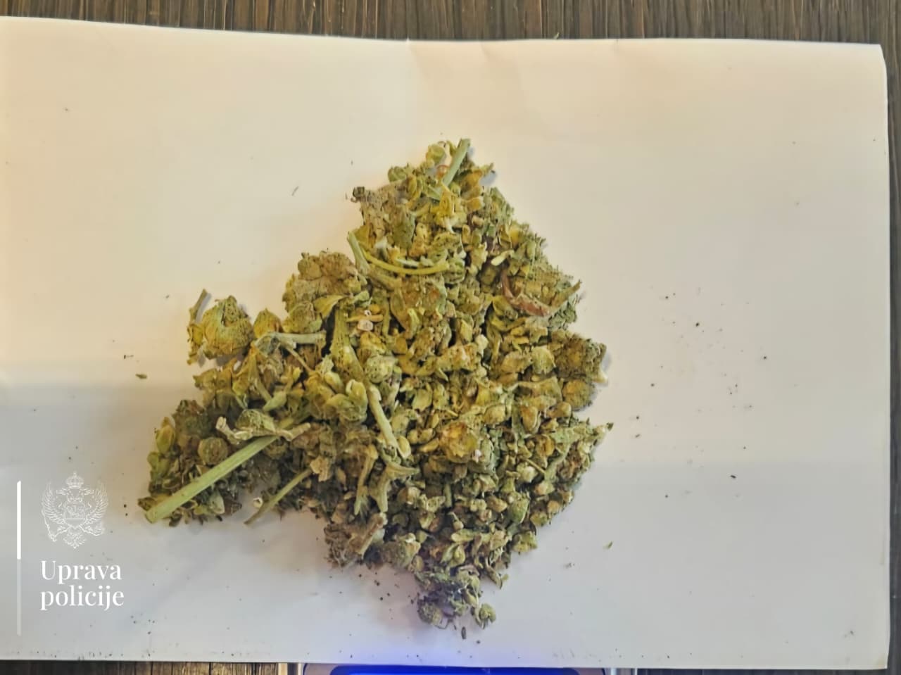 Marihuana, Foto: Uprava policije 