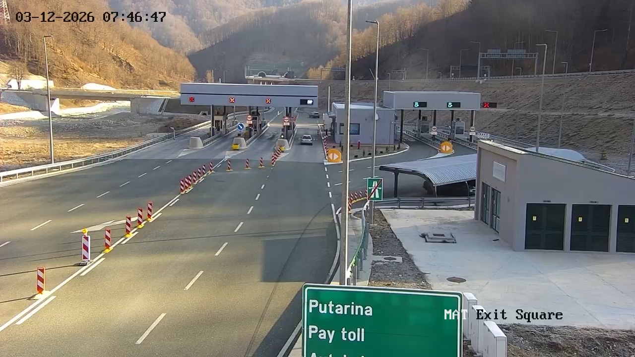 Pratite stanje na granicama i naplatnim punktovima