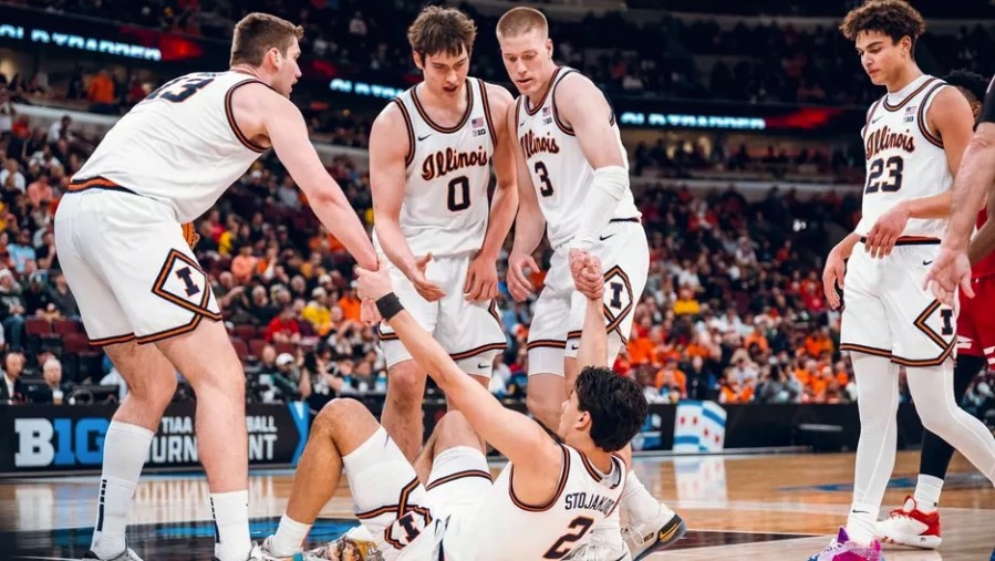 Mirković opet predvodio Ilinoj, ali Viskonsin nakon produžetka izborio polufinale Big Ten turnira