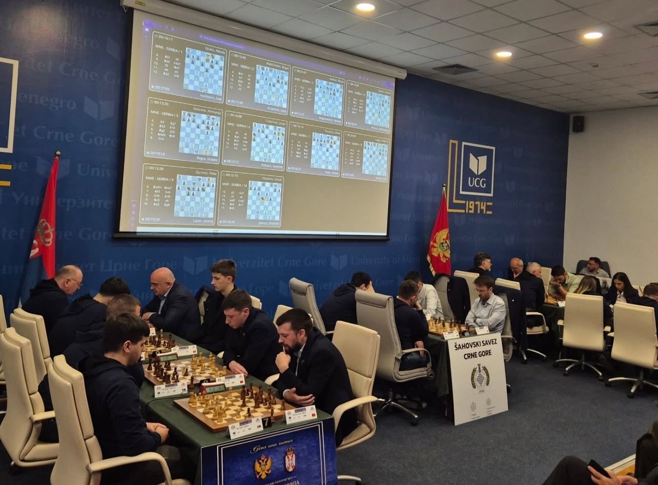 Crna Gora i Srbija odmjerile snage, saradnja dodatno učvršćena